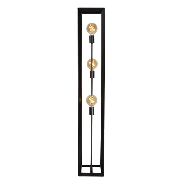 Lucide THOR Vloerlamp 3xE27 - Grijs ijzer