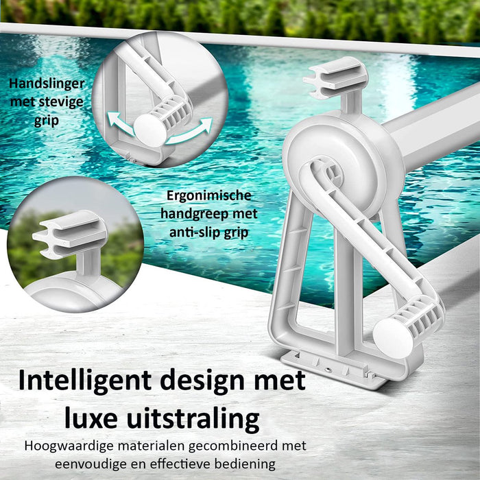 Sens Design Oprolsysteem voor dekzeil en zwembadzeil