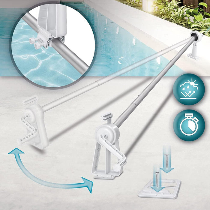 Sens Design Oprolsysteem voor dekzeil en zwembadzeil