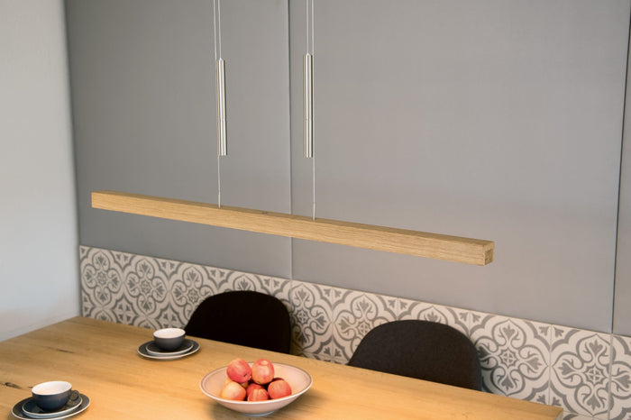 Herzblut Hanglamp Leonora Dim 121 cm eiken