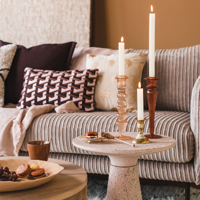 by fonQ Ribbon 3-zitsbank - Rib - Mink