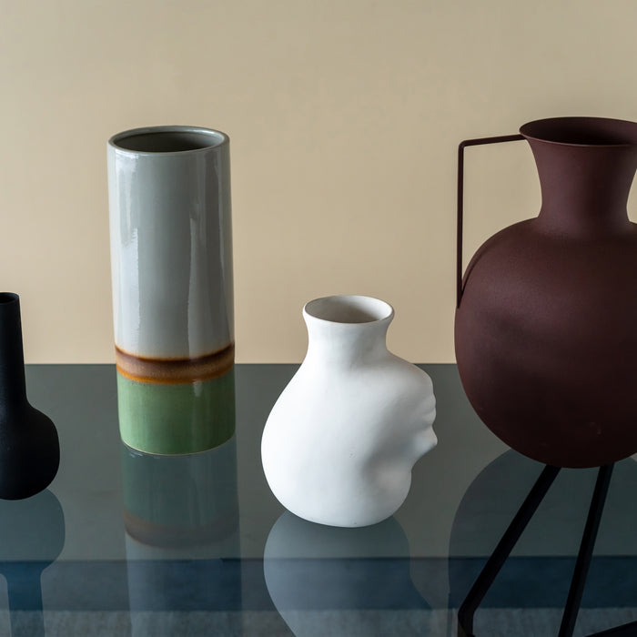POLSPOTTEN Roman Vaas Set van 3 - Bruin