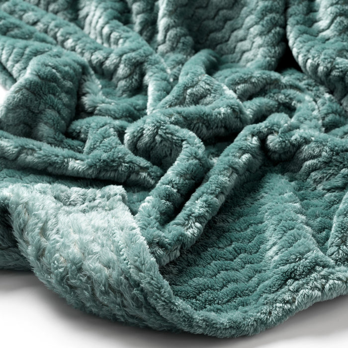 Dutch Decor - MARA - Plaid 150x200 cm - Sagebrush Green - groen - effe