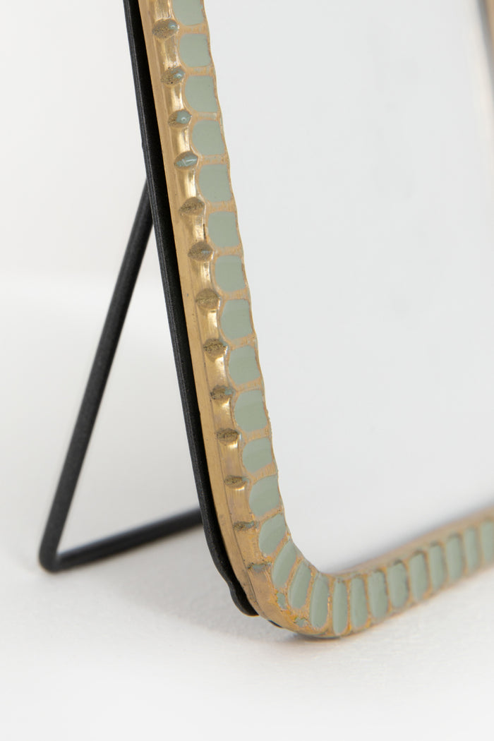 Sissy-Boy Groene scalloped enamel fotolijst