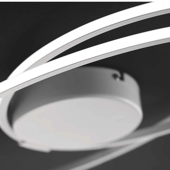 Wofi Plafondlamp Nia LED 50x12 cm wit