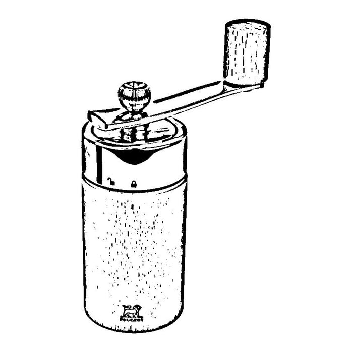 Peugeot Isen Naturel Nootmuskaatmolen - Bruin