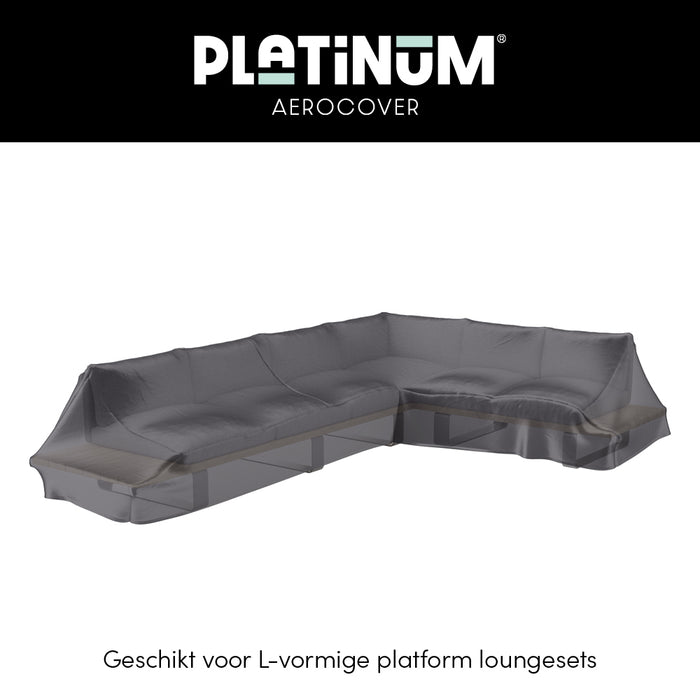 Platinum Aerocover platform loungesethoes 325x255 cm - Rechts