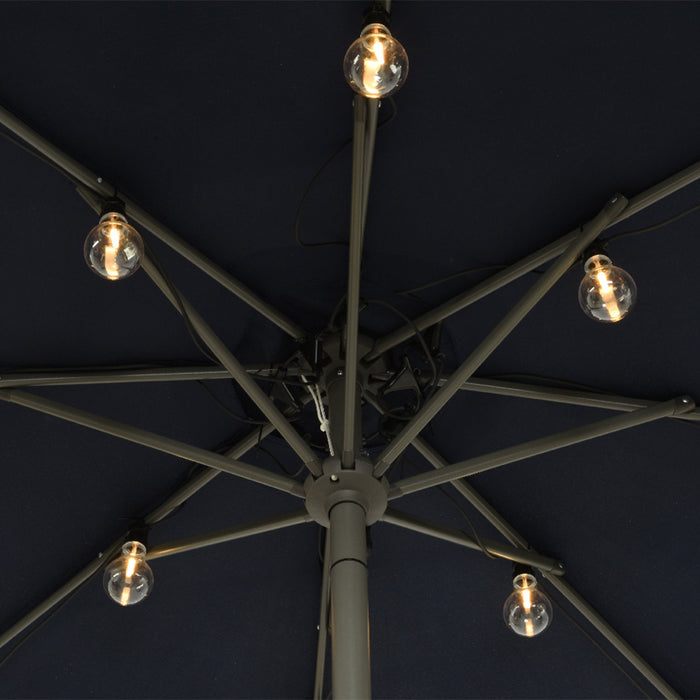 LED Parasol Partylight Lichtsnoer