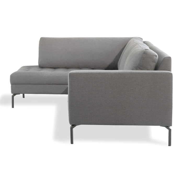 MOOS River Hoekbank Links - Donkergrijs