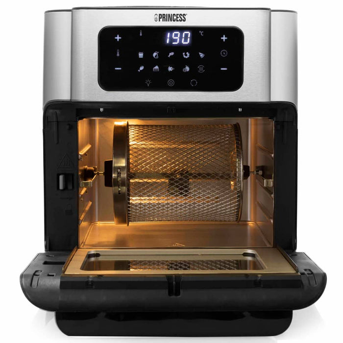 Princess Aerofryer oven 1500 W zilverkleurig