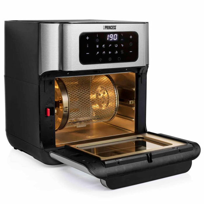 Princess Aerofryer oven 1500 W zilverkleurig