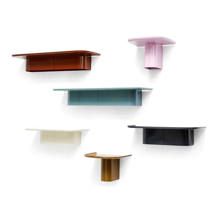 HAY Korpus Wandplank S - Brick red