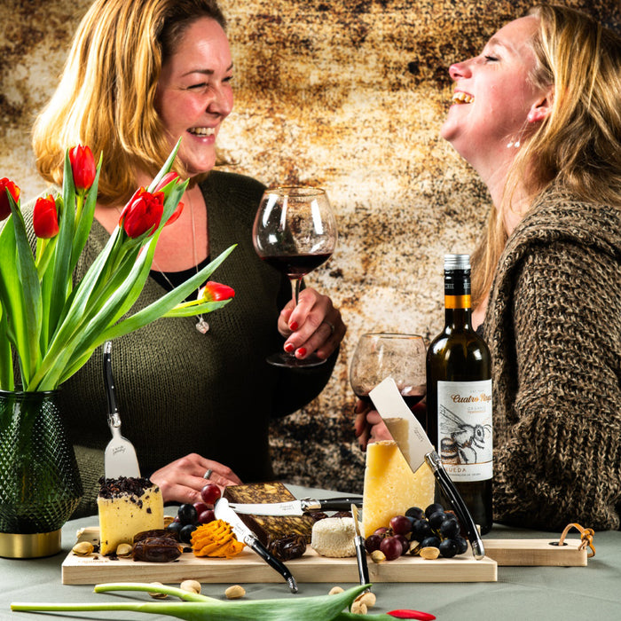 Laguiole Style de Vie Serveerplank + Kaasmessen 8 st.