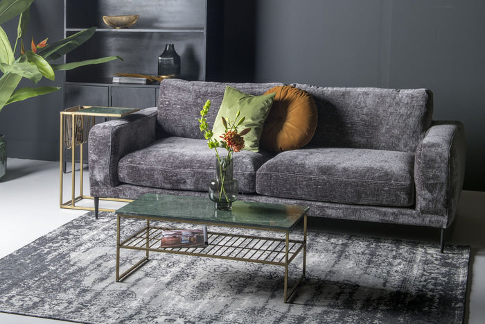 Livingfurn | Salontafel | Rectangular | Green Gold | 90x40 cm