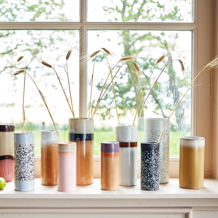 HKliving 70's Vaas - Maat XS - sunset