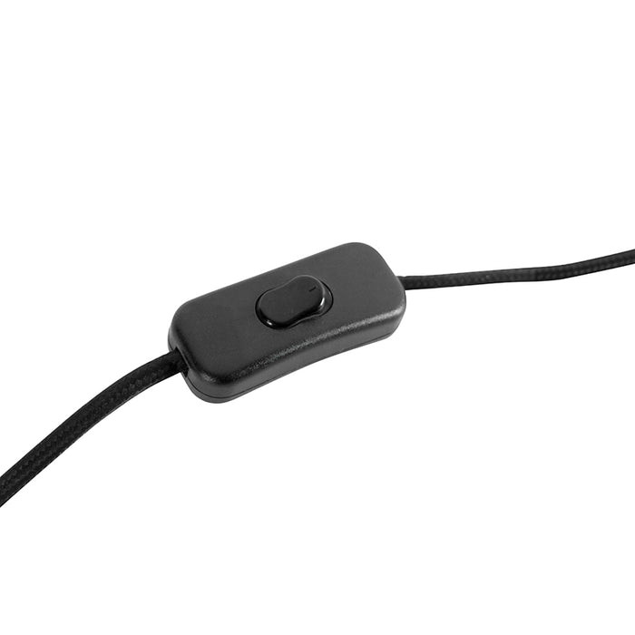 QAZQA Tafellamp animal-tl - Zwart - Landelijk - L 210mm