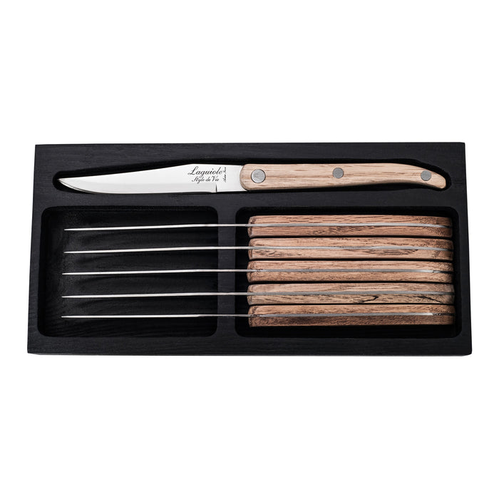 Laguiole Style de Vie Innovation Line Steakmessen 6 st.