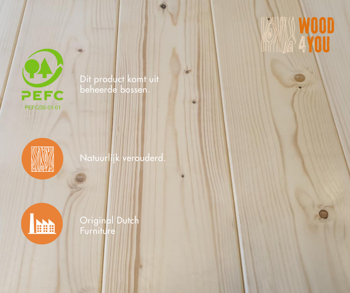 Wood4you - Speelgoedkist - Kick opbergkist.