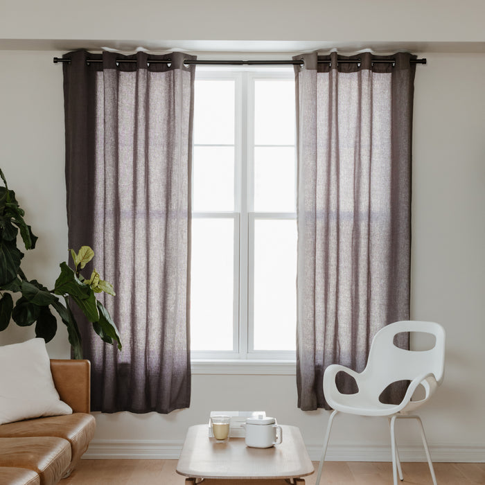 Umbra Cappa Gordijnroede 91 - 168 cm - Geborsteld Zwart