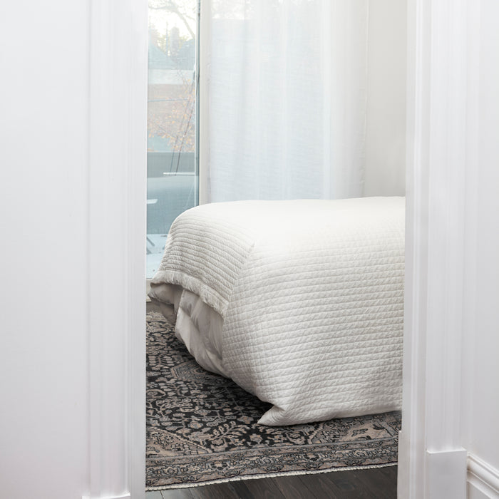 Umbra Cappa Gordijnroede 91 - 168 cm - Geborsteld Zwart