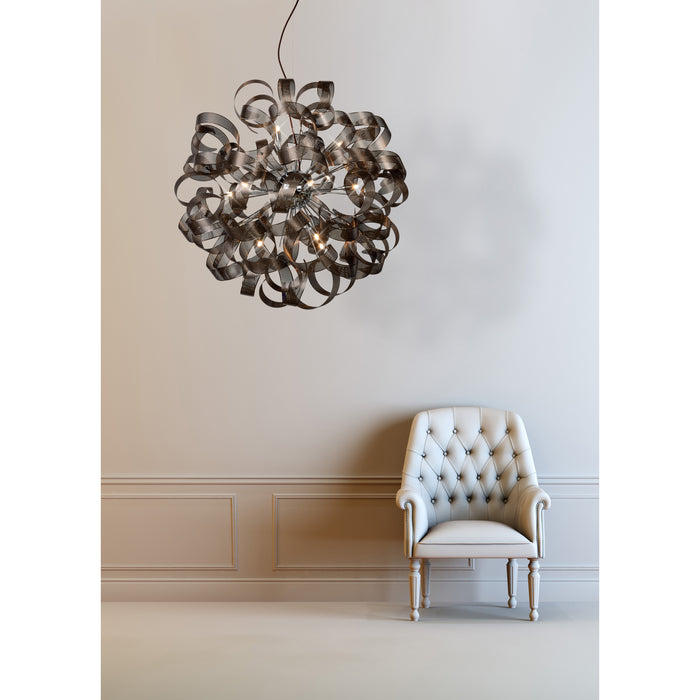 Lucide ATOMA Hanglamp - Roest bruin