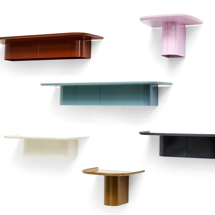 HAY Korpus Wandplank M - Brick red