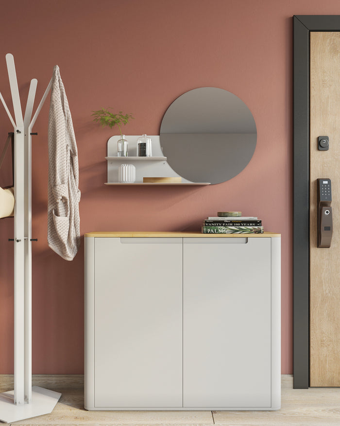 Gorillz Clever Wandspiegel met Plankje - Industriële Spiegel