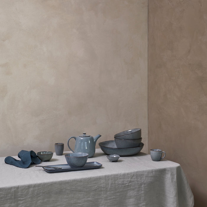 Broste Copenhagen Nordic Serviesset 12-delig - Blauwgrijs