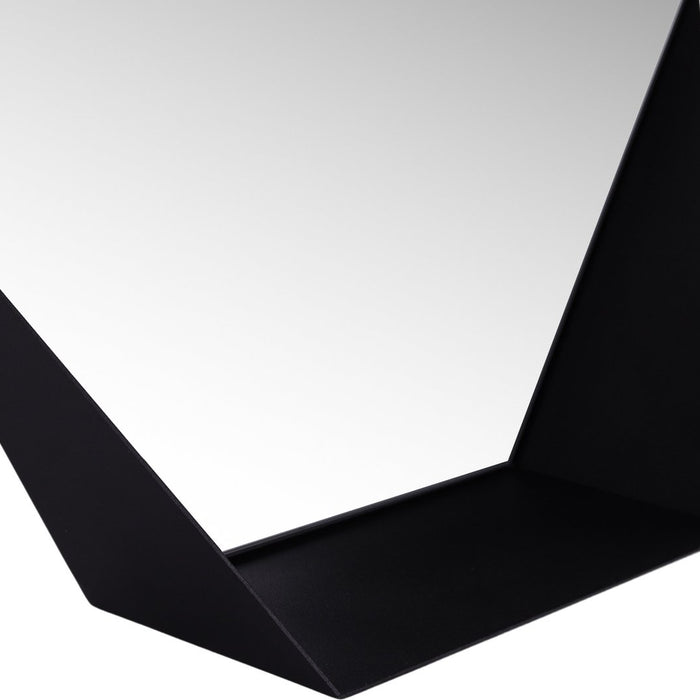 Gorillz Hive Wandspiegel met Plank - Hexagon Spiegel