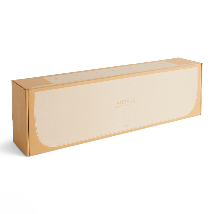 HAY Korpus Wandplank L - Cream