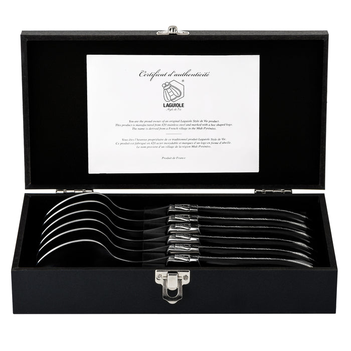 Laguiole Style de Vie Luxury Line Lepels 6 st.