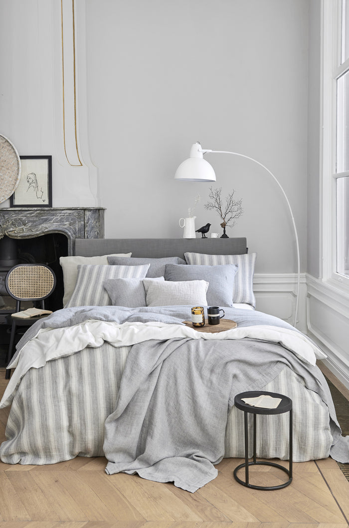 Vandyck Dekbedovertrek HOME 88 Grey 240x220 cm (katoen)