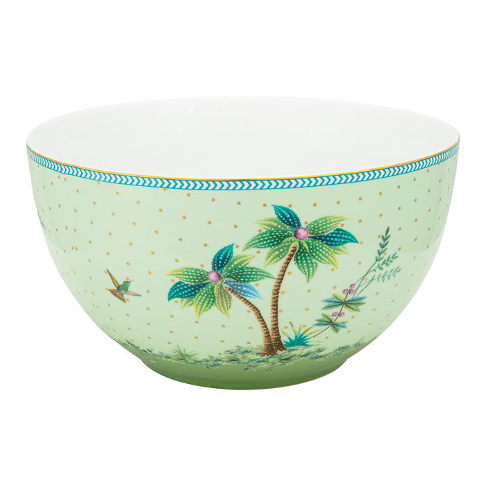 Pip Studio Jolie Gold Dots Schaal Ø 18 cm - Groen