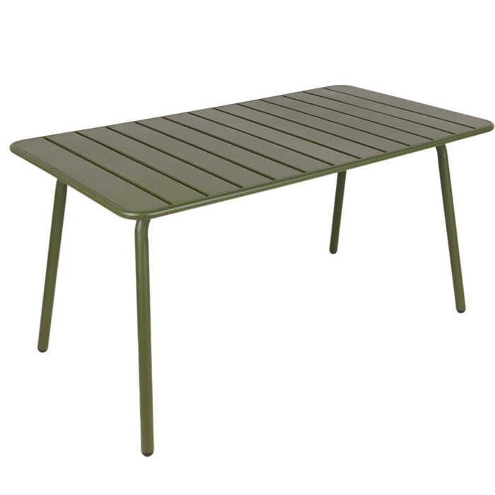 Metalen tuinset Max olijfgroen 150 cm