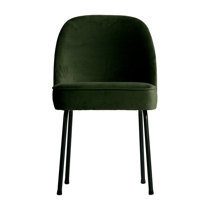 WOOOD Vogue Eetkamerstoel - Fluweel Onyx