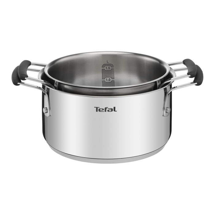 Tefal Opti'Space Pannenset - Set van 3