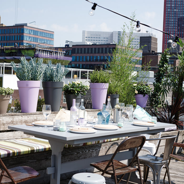 elho Loft Urban Round High Bloempot 42 cm Wit