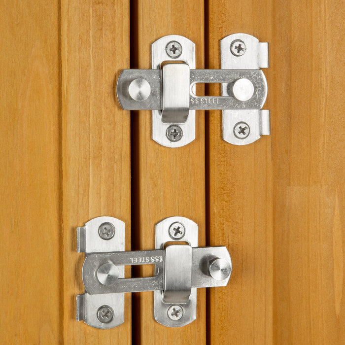 tectake Tuinkast met puntdak