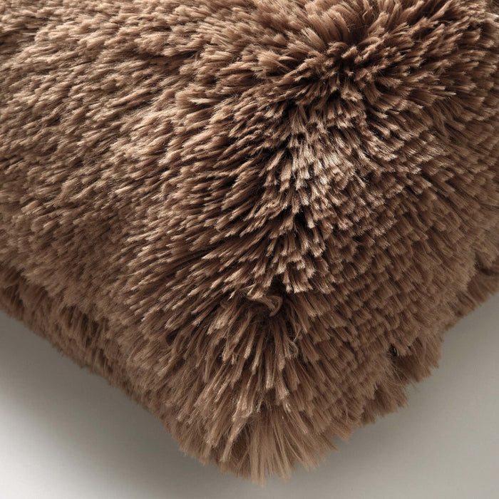 Dutch Decor kussenhoes FLUFFY - 60x60 cm Tobacco Brown