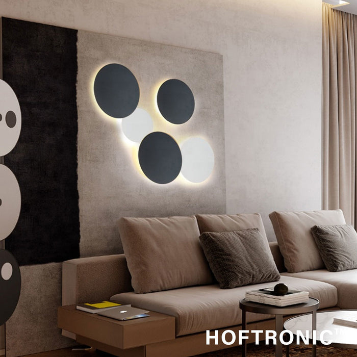 HOFTRONIC Casper XL LED Wandlamp Wit IP54 voor binnen en buiten