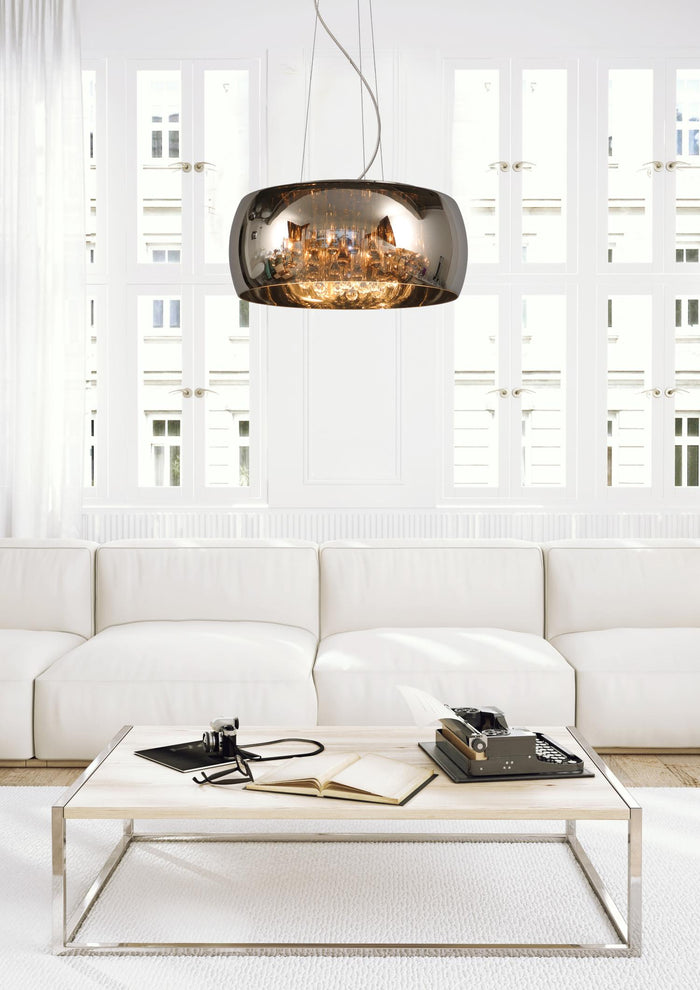 Lucide PEARL Hanglamp - Chroom