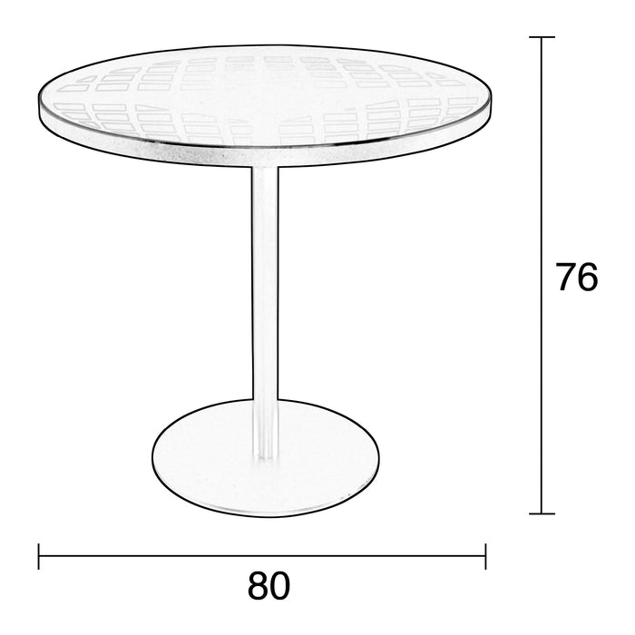 Zuiver Albert Tuintafel Ø 70 cm