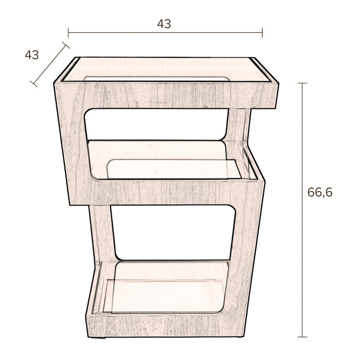 Dutchbone Glavo Bijzettafel