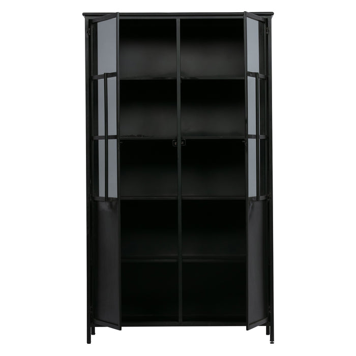WOOOD Exhibit Vitrinekast - Zwart