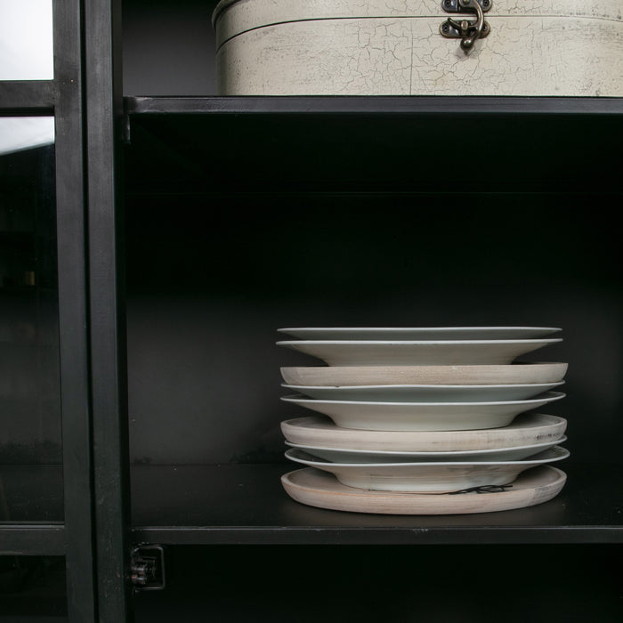 WOOOD Exhibit Vitrinekast - Zwart