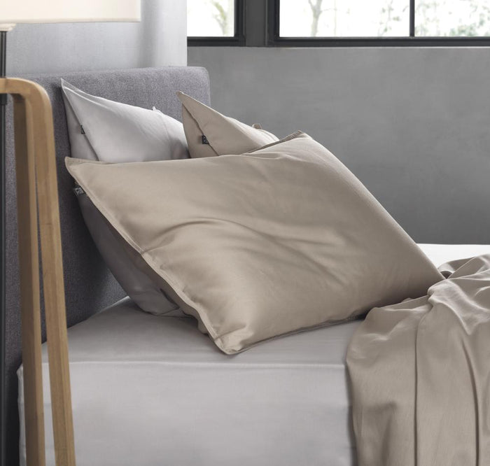 Zo Home Satinado Kussensloop Katoen Satijn - forest sand 40x80cm