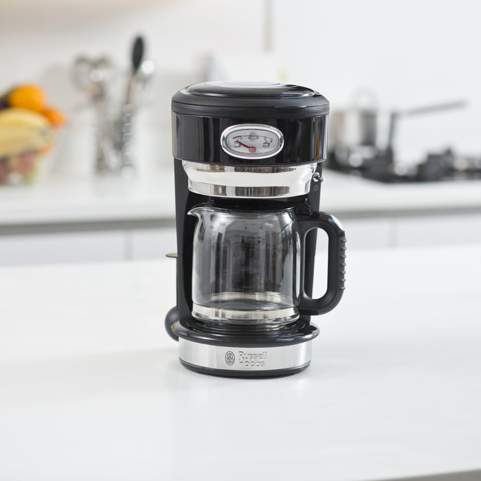 Russell Hobbs Retro Classic Noir Filter Koffiezetapparaat