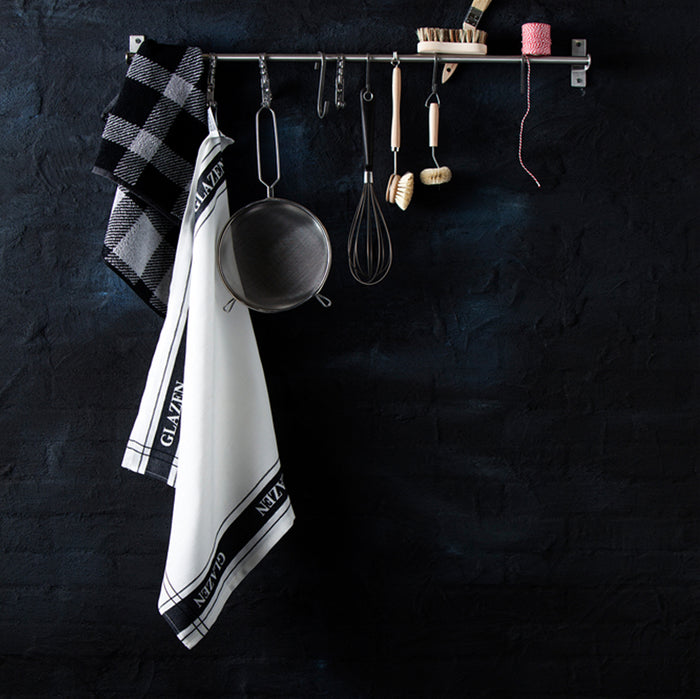 DDDDD glazendoek | poleerdoek - Wit - 6 Stuks