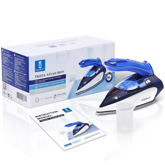 Aigostar Lucas-Stoomstrijkijzer Travel|Reisstrijkijzer-1100W
