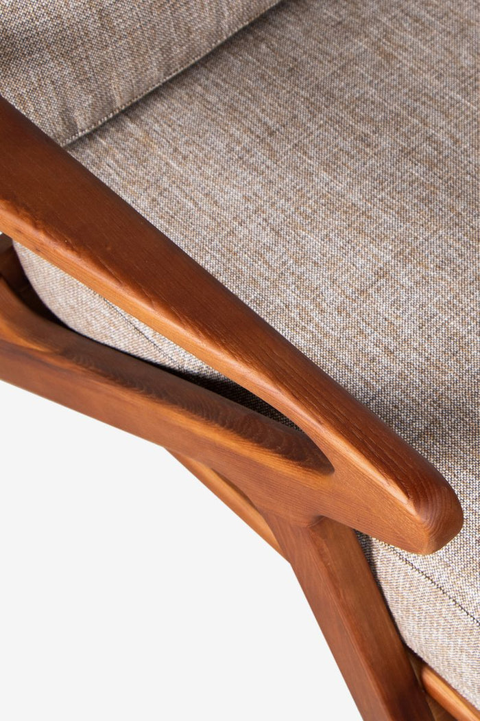 Sissy-Boy Houten stoel mid century bruin